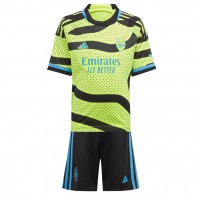 Camisa de time de futebol Arsenal Mikel Merino #23 Replicas 2º Equipamento Infantil 2024-25 Manga Curta (+ Calças curtas)